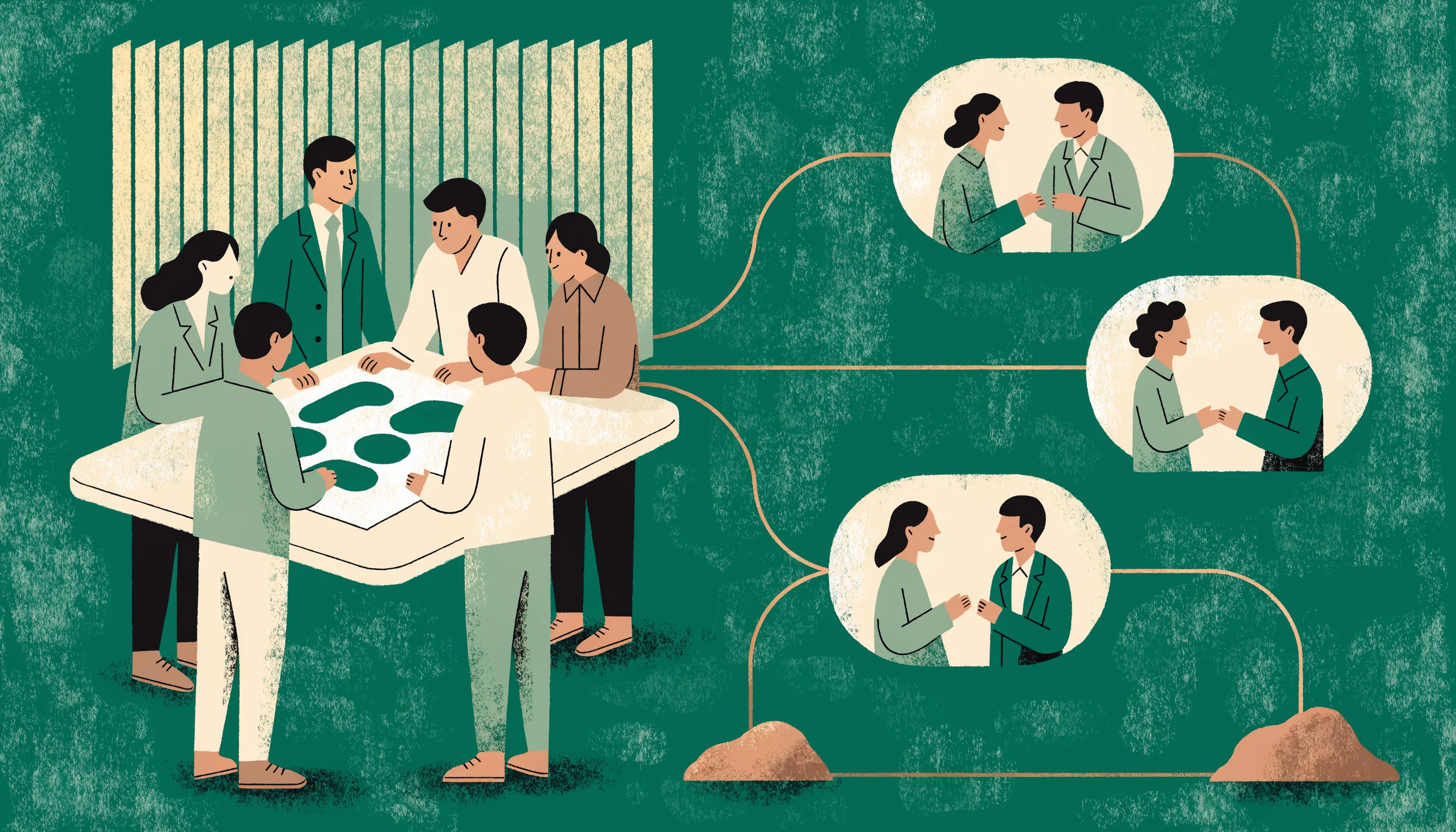 Proof case visual for execution rhythm and productivity lift